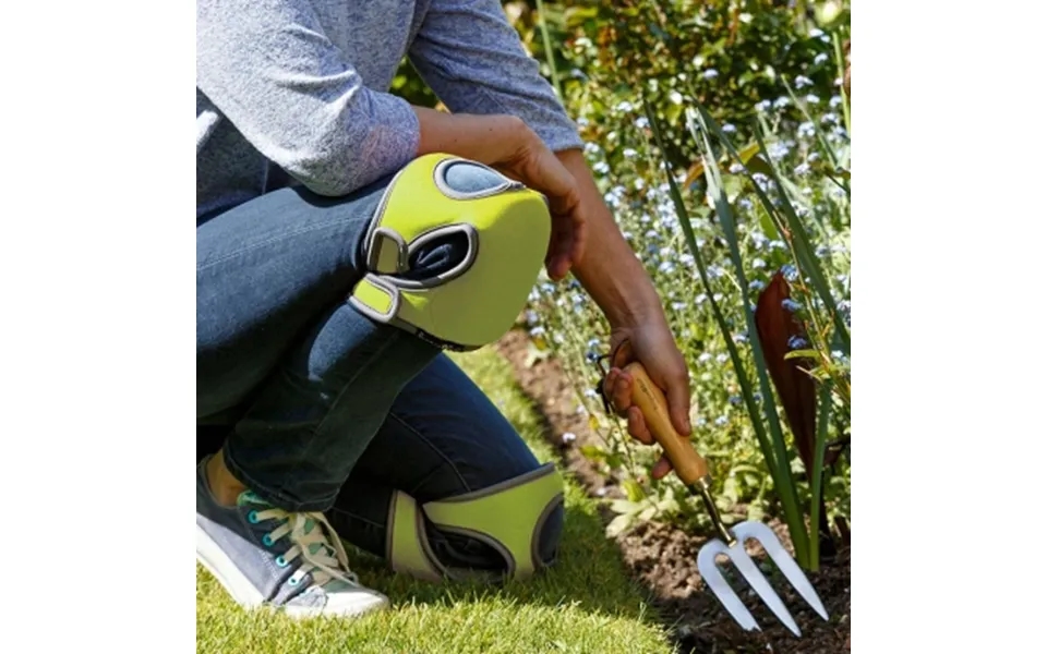 Knæbeskyttelse I Neoprene- Kneelo - Limegrøn