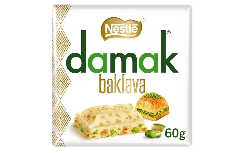 Nestle Damak Baklava White Chocolate Pistachio