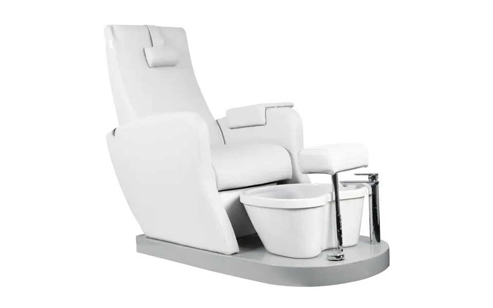 Pedicurestol Azzurro 016a Med Hydromassage Hvid