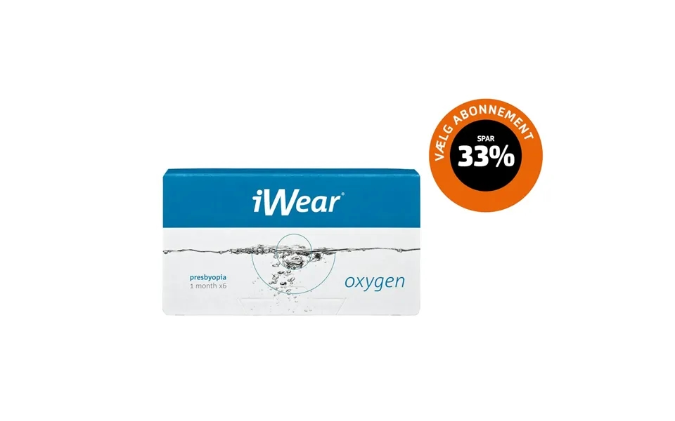 Iwear Oxygen Presbyopia Near Multifokale Progressive Månedslinser