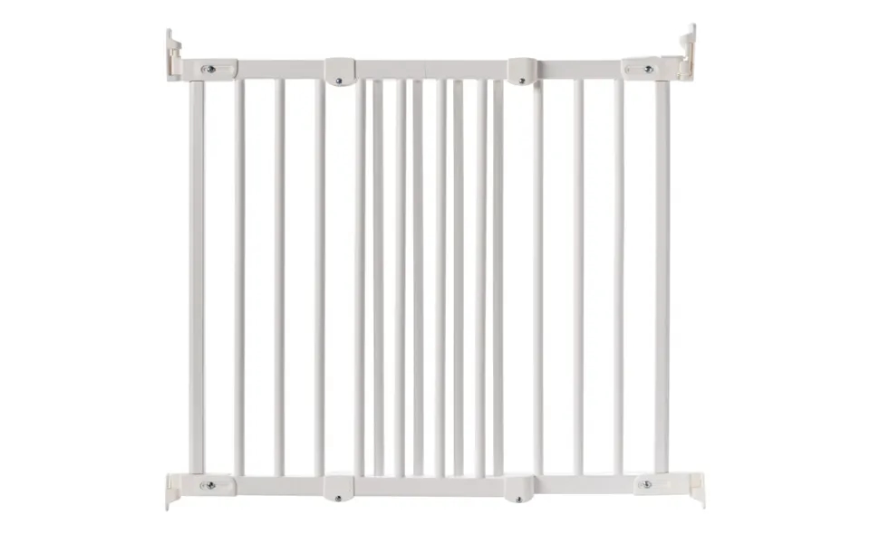 Baby Dan Barnsäkerhetsgrind Flexifit Trä Vit 69-106,5cm