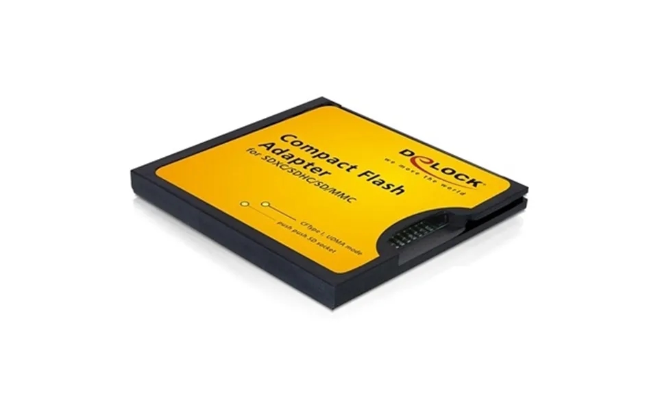 Delock Adapter Til At Kunne Bruge Et Sd Sdhc Sdxc Mmc-kort I Et