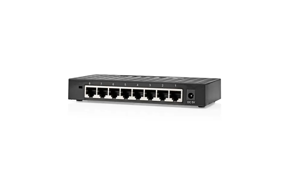 Nedis Netværk Switch Vind Hastighed Gigabit Antal Ethernet-porte 8