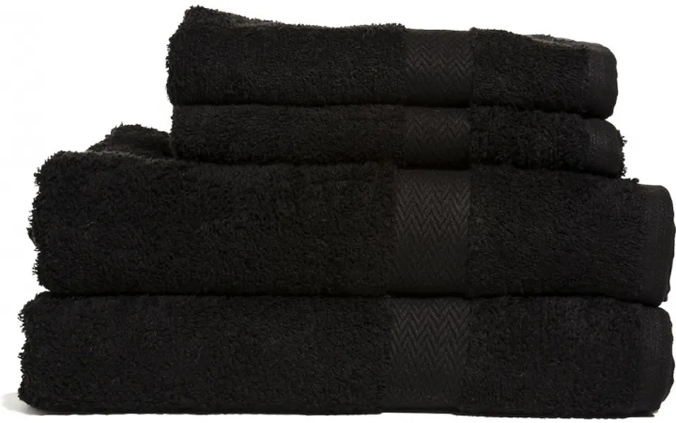 Queen Anne Frotté Svart 50x70