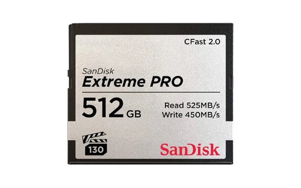 Sandisk Cfast 2.0 Extreme Pro 512gb 525mb P Vpg130