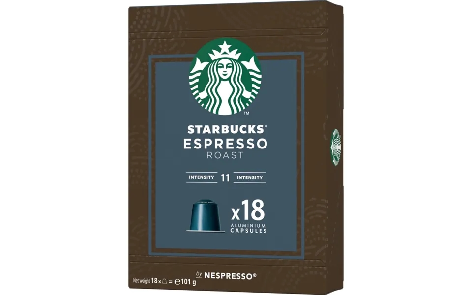 Starbucks Nespresso Espresso Roast Kaffekapslar - 18st