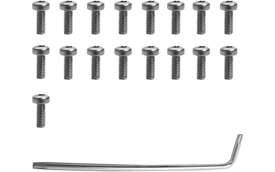 Stjerneskruenøgle Og 17 Skruer Til Scooter