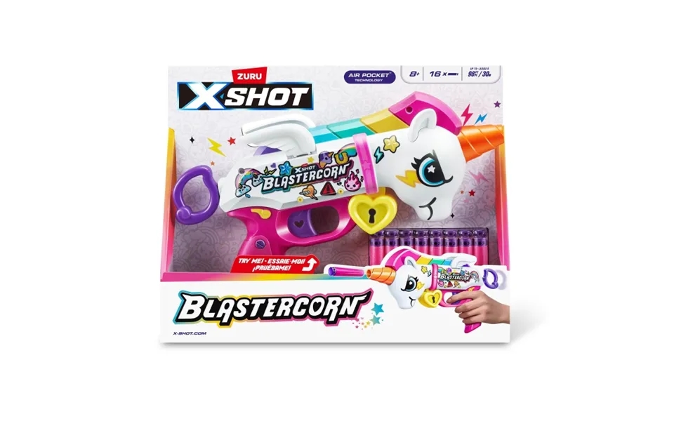 X-shot Blastercorn Enhjørning Hjerteknuser - 36729