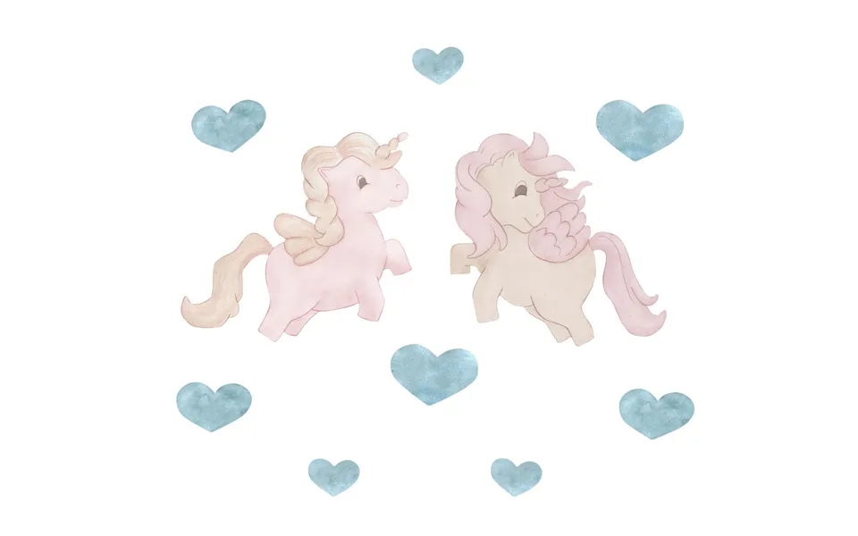 That's Mine - Wallsticker Enhjørninger