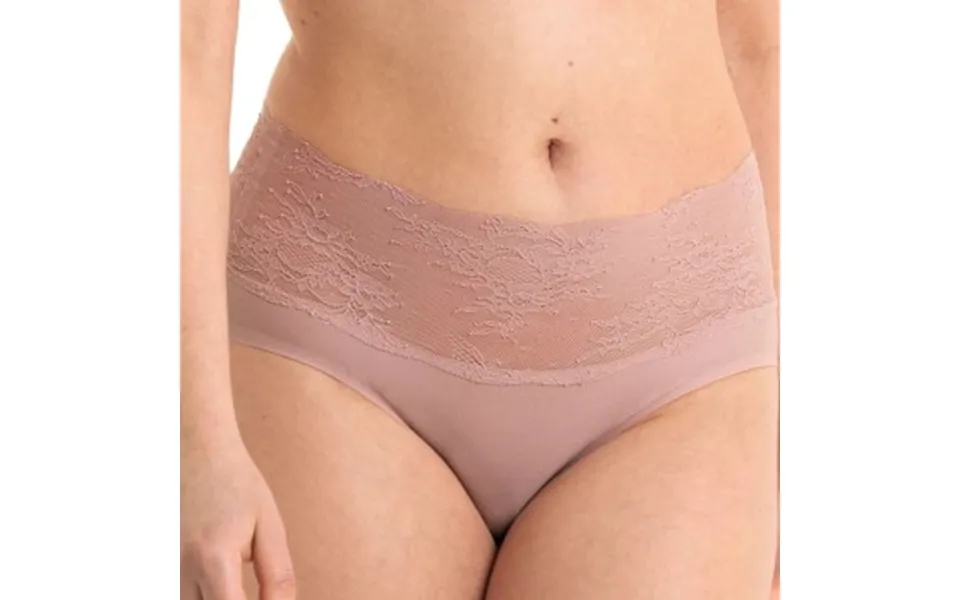 Anita Trusser Essential High Waist Lace Briefs Rosa X-large Dame