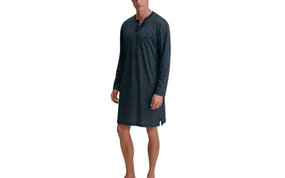 Calida Relax Streamline Nightshirt Marineblå Bomuld Xx-large Herre