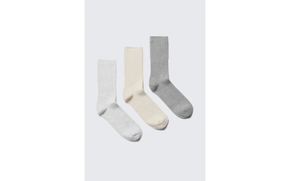 3-pack Rib Socks