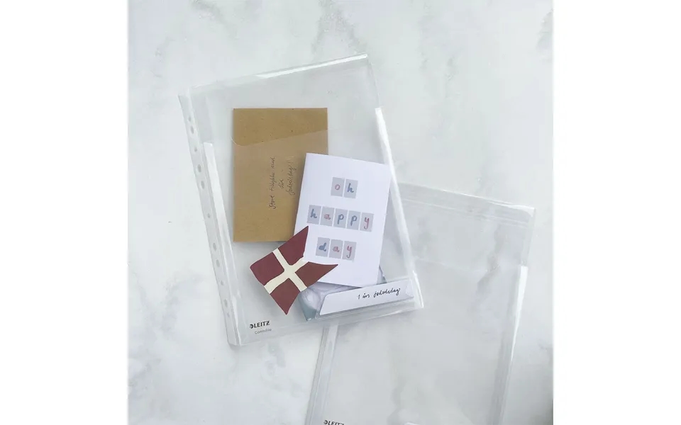 Plastlomme Med Flap - 3pak