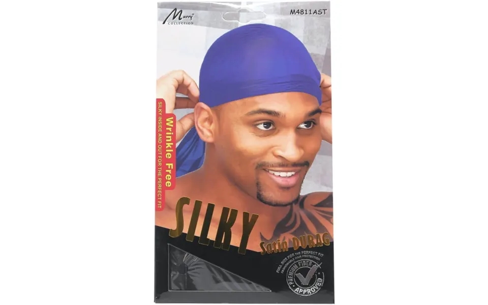 Murry Silky Satin Durag - Mørkeblå