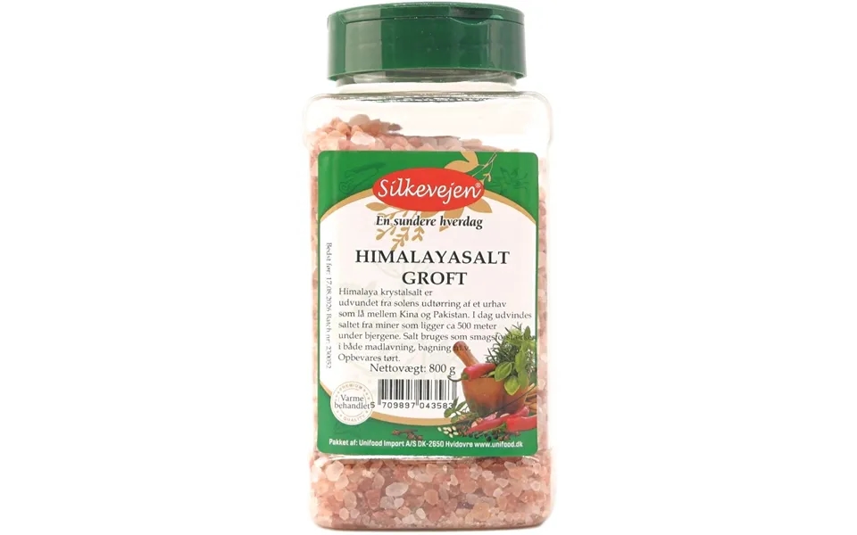 Silkevejen Himalayasalt - Groft 800 G