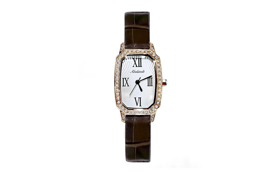 Abelstedt Emerald Ur I Brun Og Guld