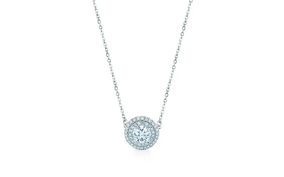 Oxford Dobbelt Halo Halskæde