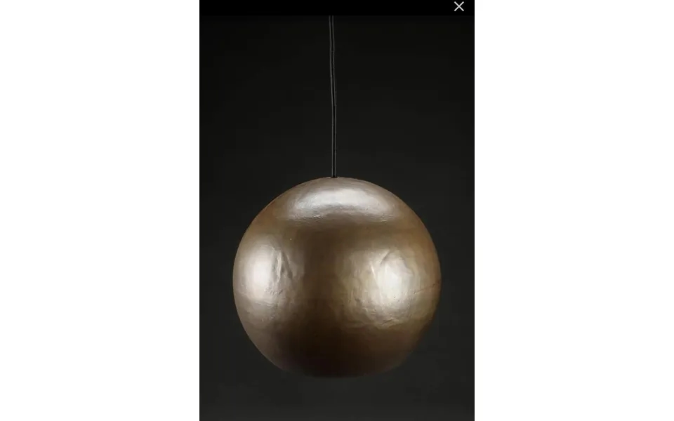 Messinglampe 25 Cm Antique 3 Meter Sort Dkk 0