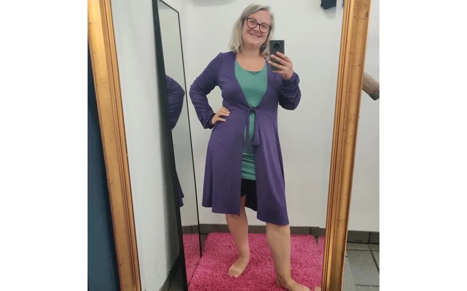 Bamboo Cardigan Purple