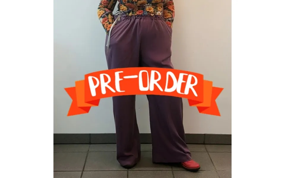 Loose Fit Bukser - Mauve