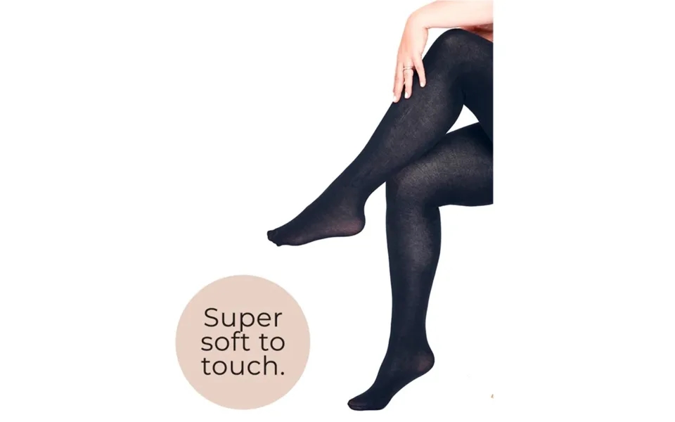 Navy Modal Curvy Super Stretch Strømpebukser