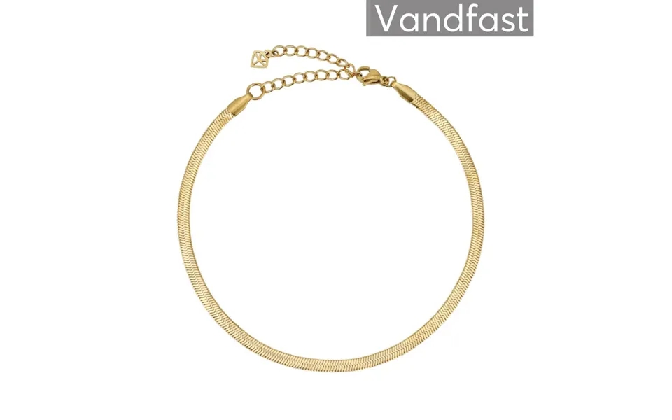 Annebrauner Snake Ankelkæde 18k Guldbelagt