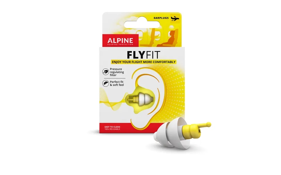 Alpine Flyfit Ørepropper 1 Par