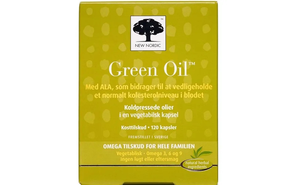 New Nordic Green Oil 120 Stk
