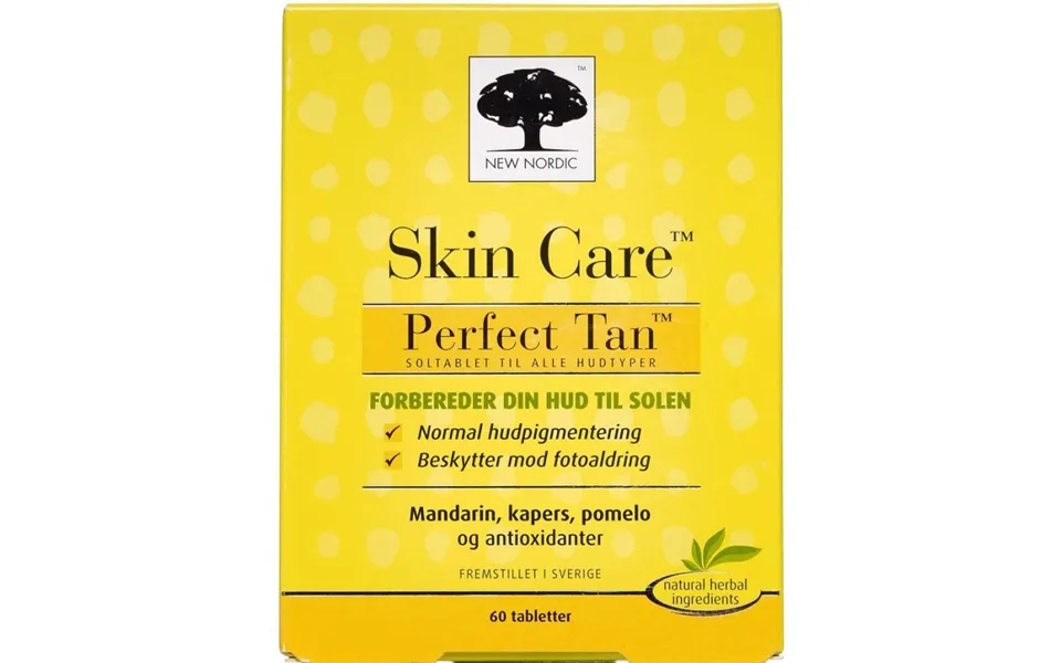 New Nordic Skin Care Perfect Tan 60 Stk