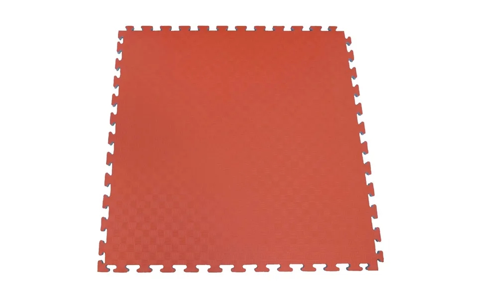 Ergofloor - Eva Sikkerhedsmåtte 1000x1000 Rød Grå