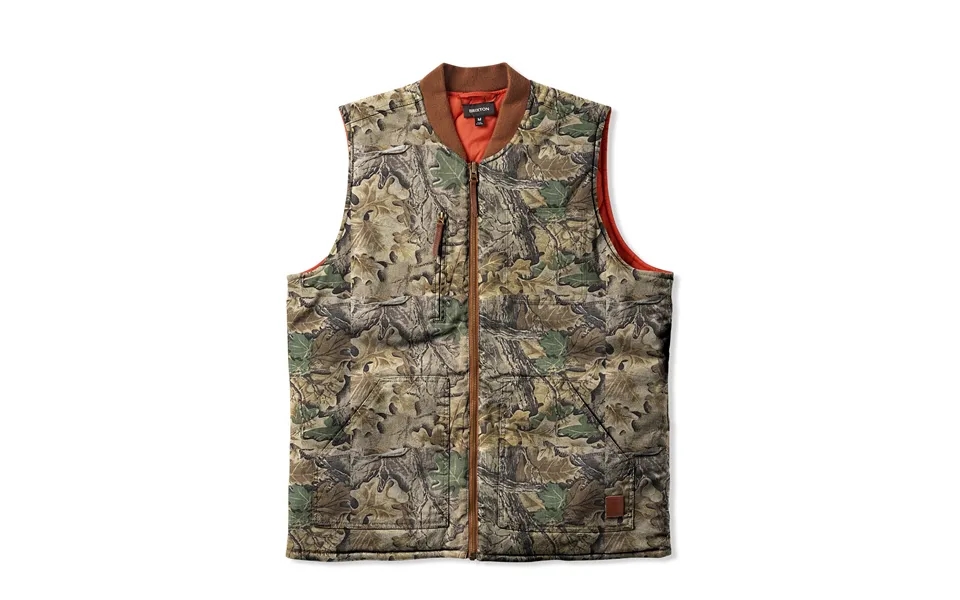 Brixton Builders Abraham Vendbar Vest Camouflage