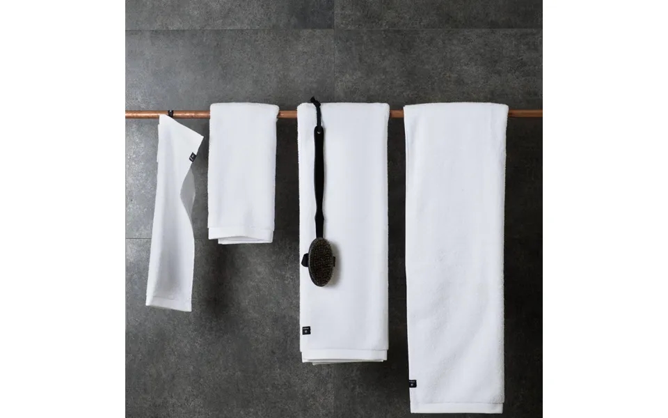 Hurtigtørrende - Blødt Håndklæde Økologisk Bomuld Himla Hvid