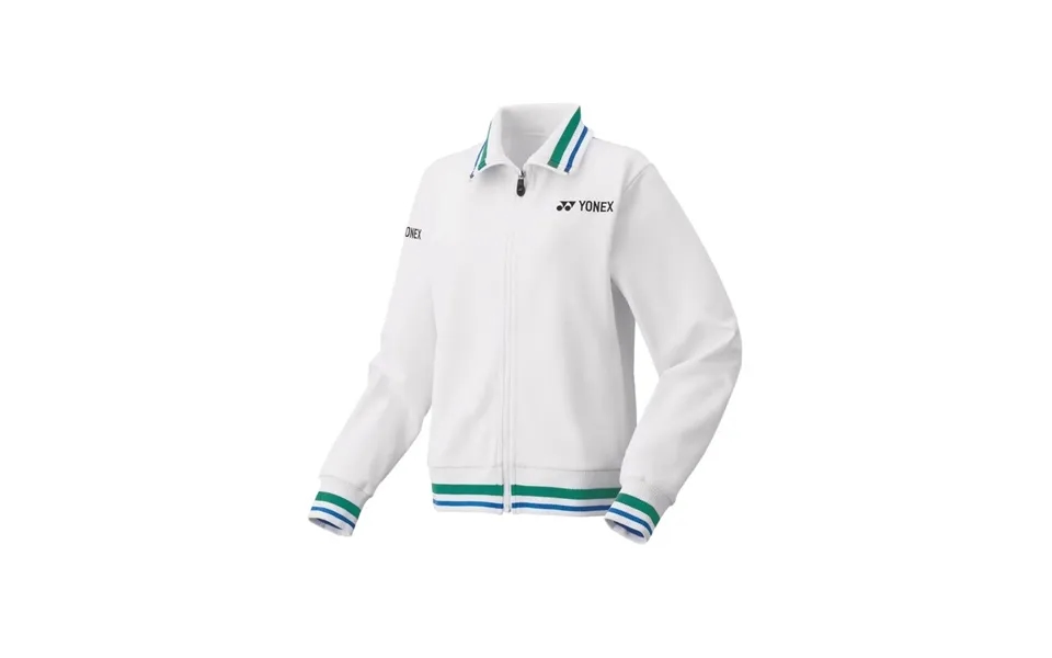 Yonex 75th Warm Up Jacket 57064aex Dame White - Old
