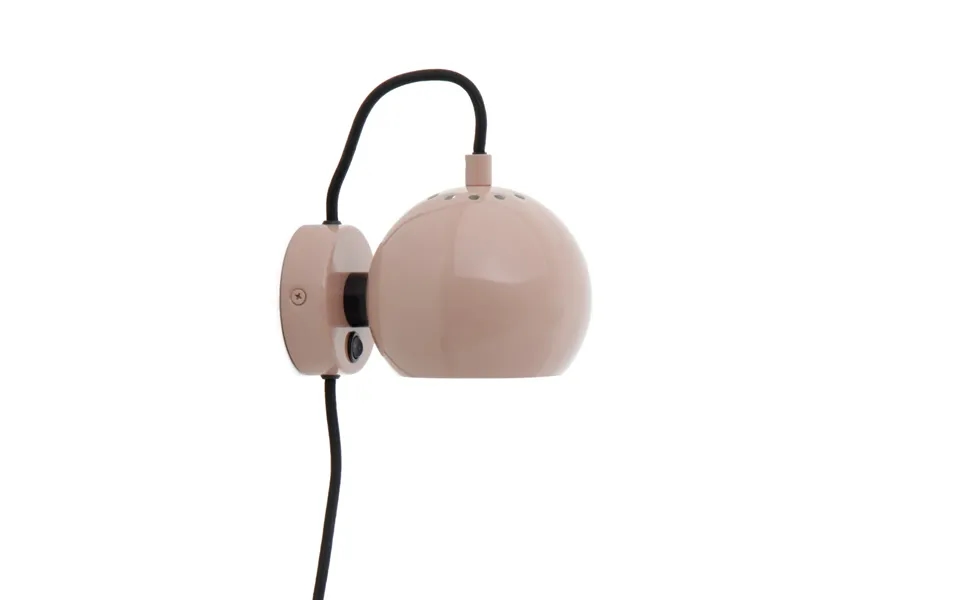 Ball Wall Væglampe - Nude Glossy