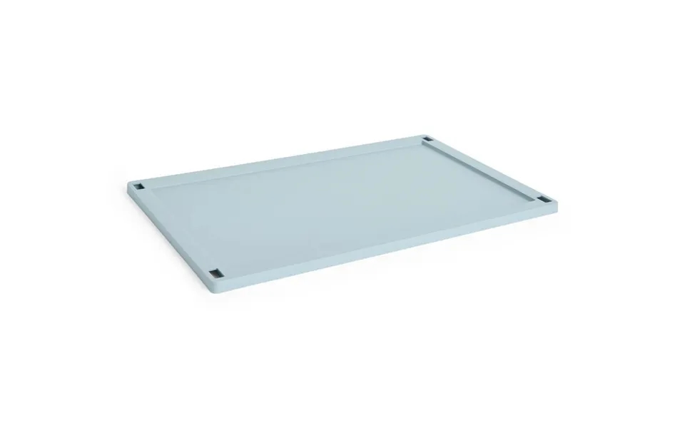 Colour Crate Plastic Låg - Dusty Blue