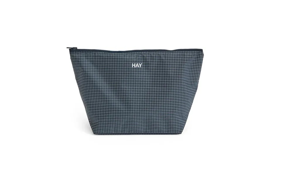 Grid Toilettaske, Medium - Mørkeblå