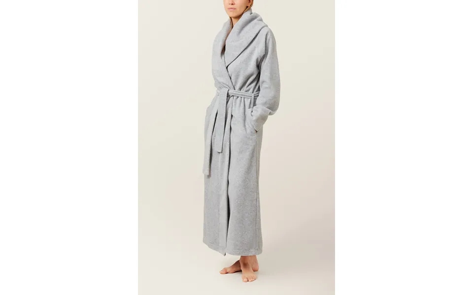 Mount Everest Fleece Badekåbe - Light Grey