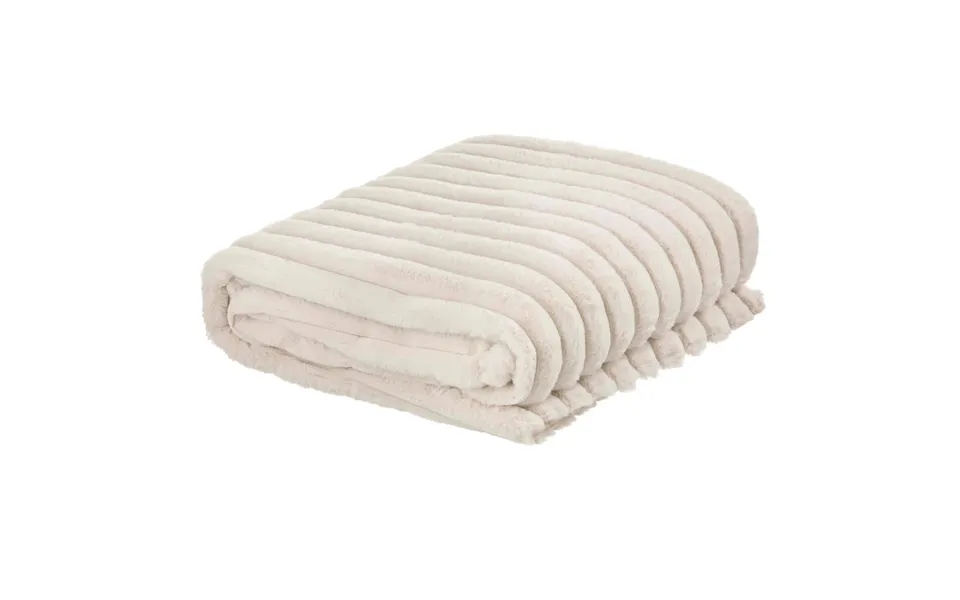 Pels Tæppe, Beige - 140x170 Cm