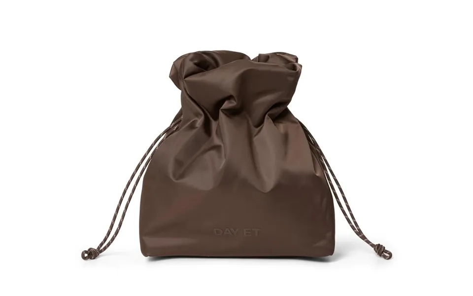 Softy Drawstring Taske - Coffee Bean