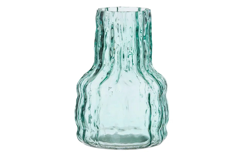 Vase Krakeleret, Blå - H20,5cm