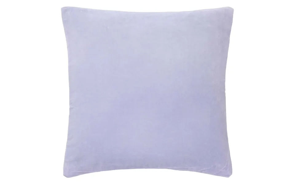 Velour Pude - Lyse Lilla- 50x50cm