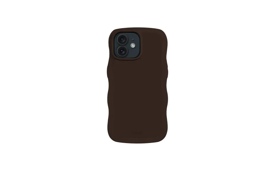 Wavy Iphone Cover - Chocolate