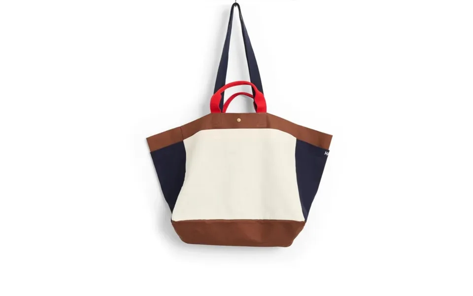 Weekendtaske, Medium - Cream Multi