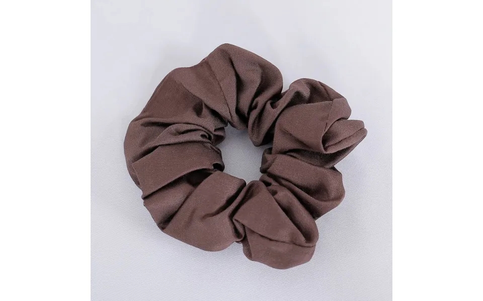 Bambus Scrunchie I Kastanje