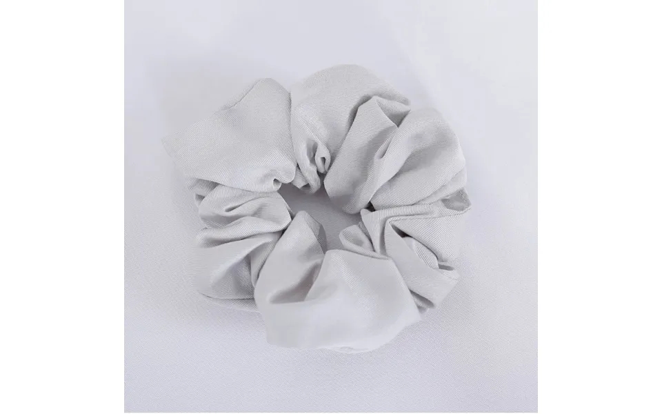 Bambus Scrunchie I Lysegrå