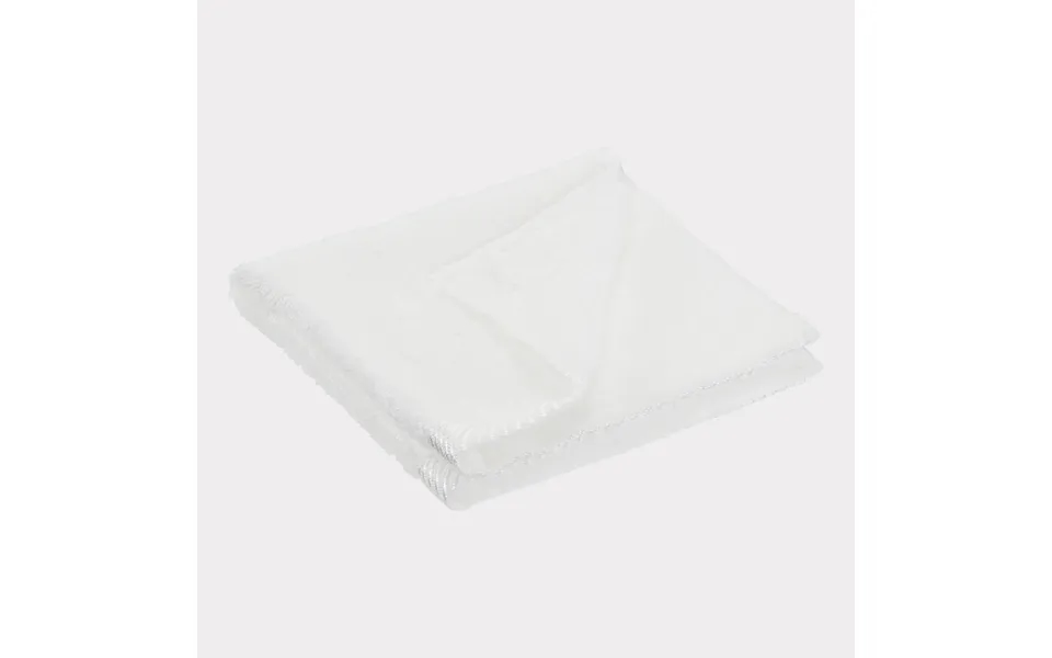 Bambus Vaskeklude I Hvid 25x25