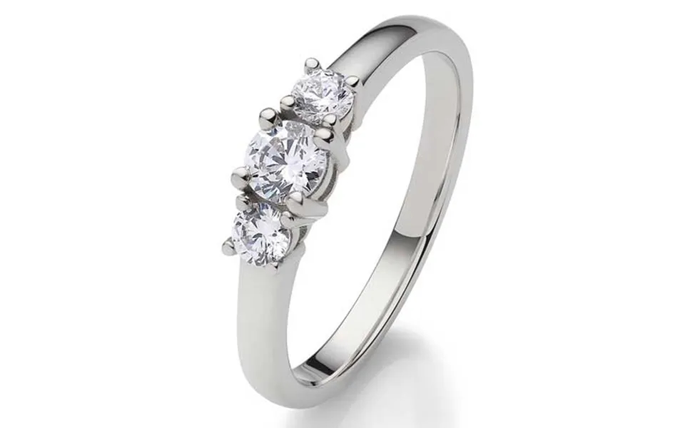 Bartoli Diamantring I 9 Kt. Hvidguld - 0,45 Ct