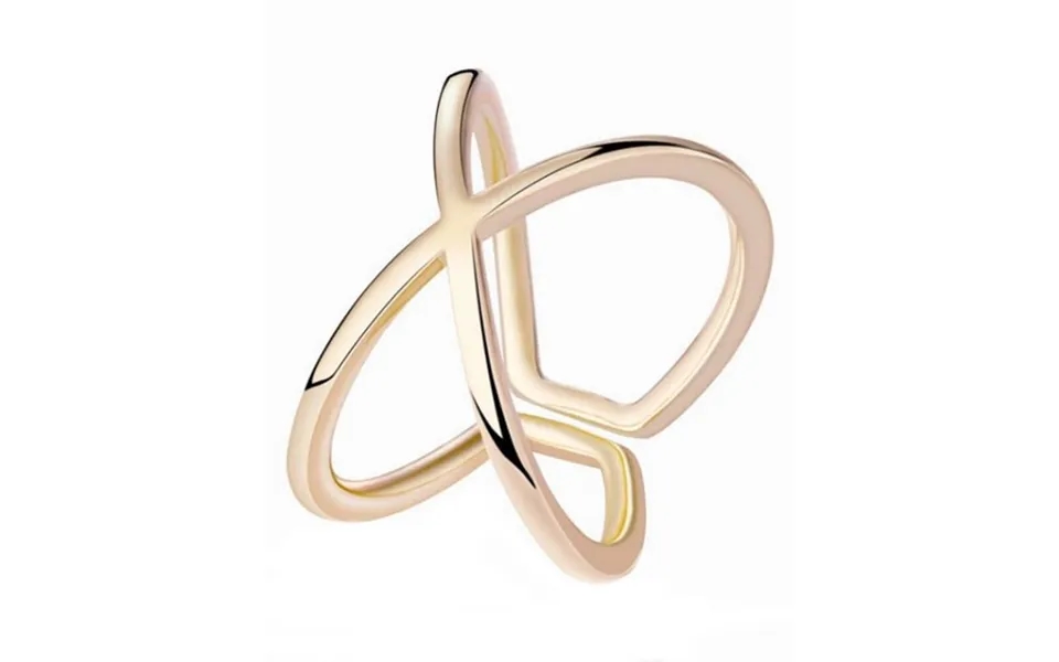 Everneed Emma Krydsring Guldfarvet U