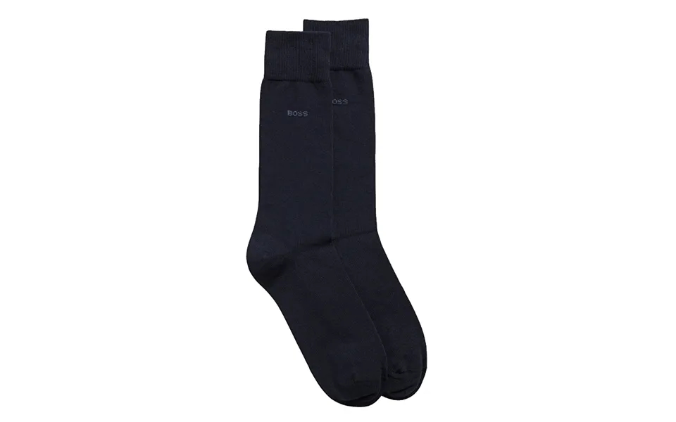 Hugo Boss Strømper 2-pack Navy Str. 39-42
