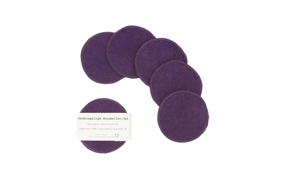 Pargaard Genbrugelige Rondeller Lilla 5 Stk.
